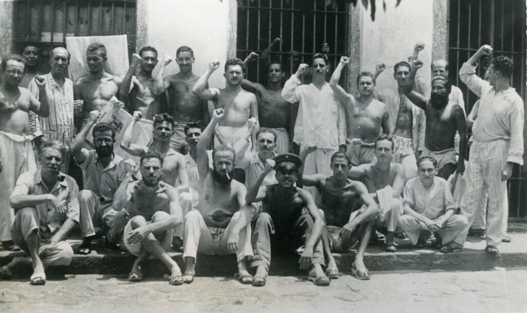 Militantes da Aliança Nacional Libertadora (ANL) presos na Casa de Correção, RJ, 1937 [Acervo Iconographia]